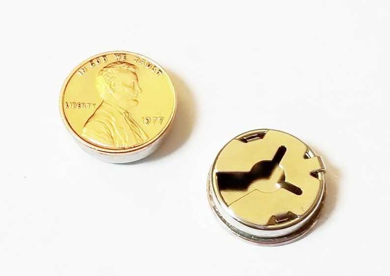 15th Anniversary Gift 2005 2006 2007 Penny Dime Button Cover | Etsy