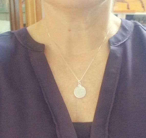 Collana Medaglione Galleggiante Personalizzato Birthstone - Foto 13