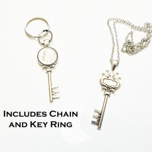 30e verjaardag cadeaus voor vrouwen 1994 1995 1996 30e verjaardag cadeau dubbeltje ketting camee sleutelhanger cabochon sleutel tot mijn hart