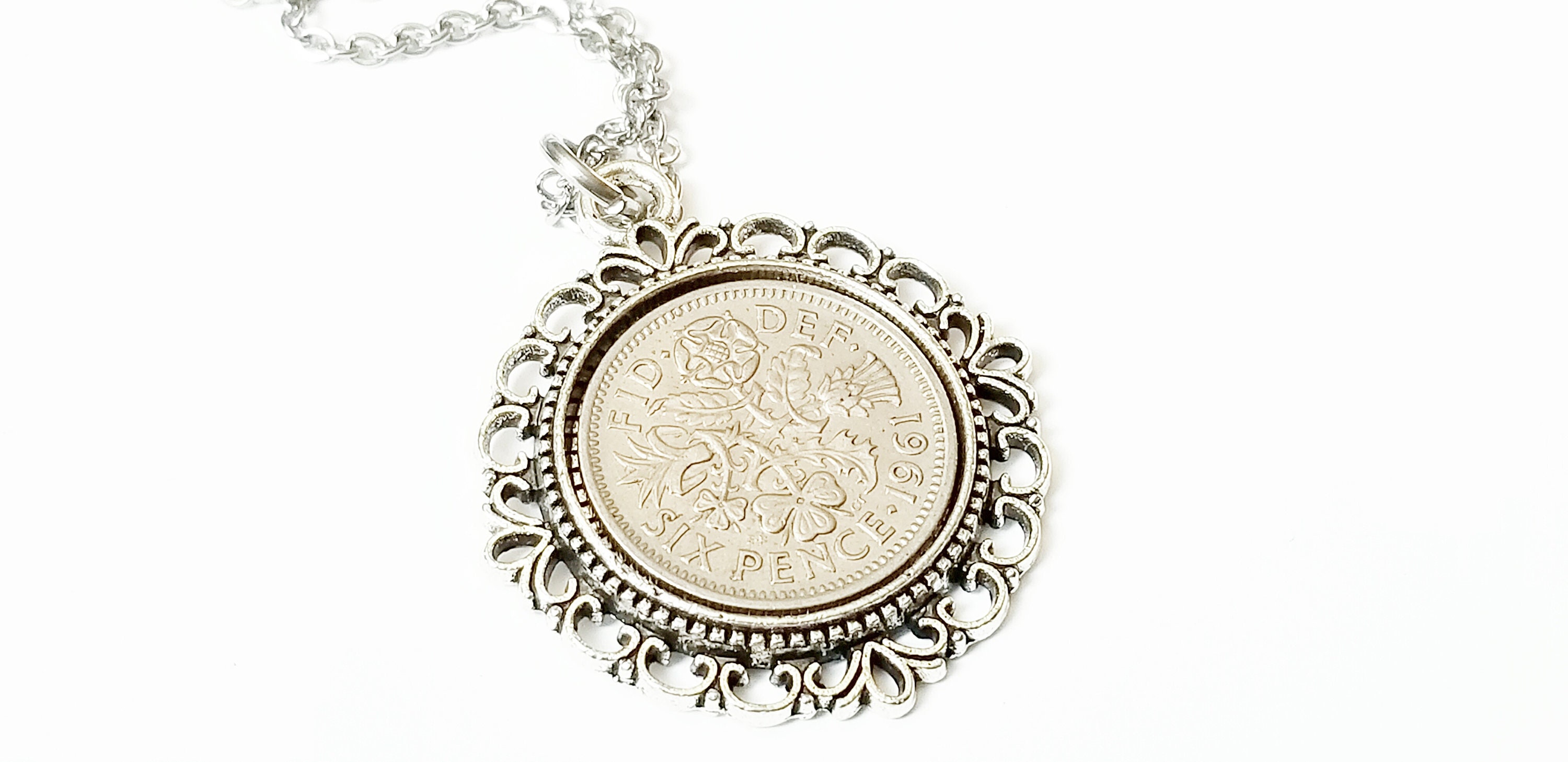 1961 sixpence - Etsy 日本