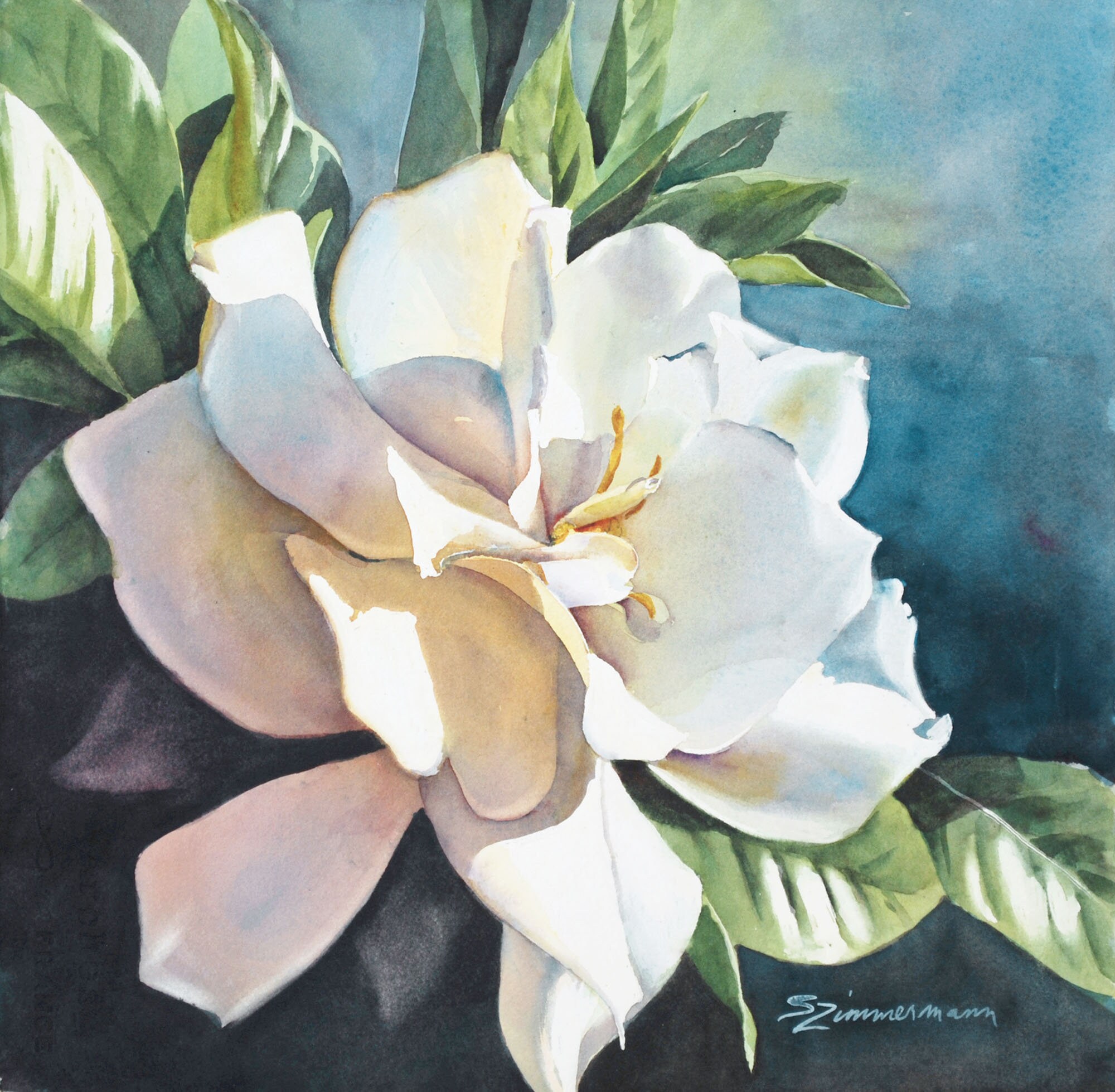 Gardenia Wall Art - Etsy