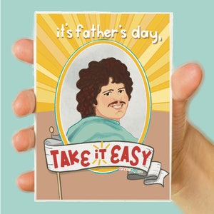 Nacho “It’s Father’s Day, TAKE IT EASY”  Father’s Day card