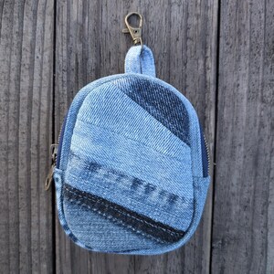 【COSYHARU】Rip denim pants bag Zip Top Denim Bag - Etsy