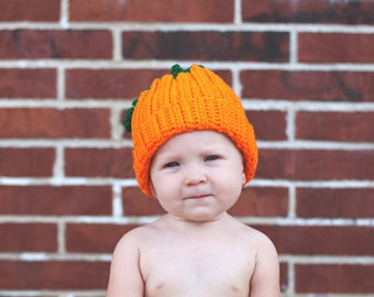 Pumpkin hat - baby/child