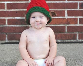 Baby Elf hat with ears