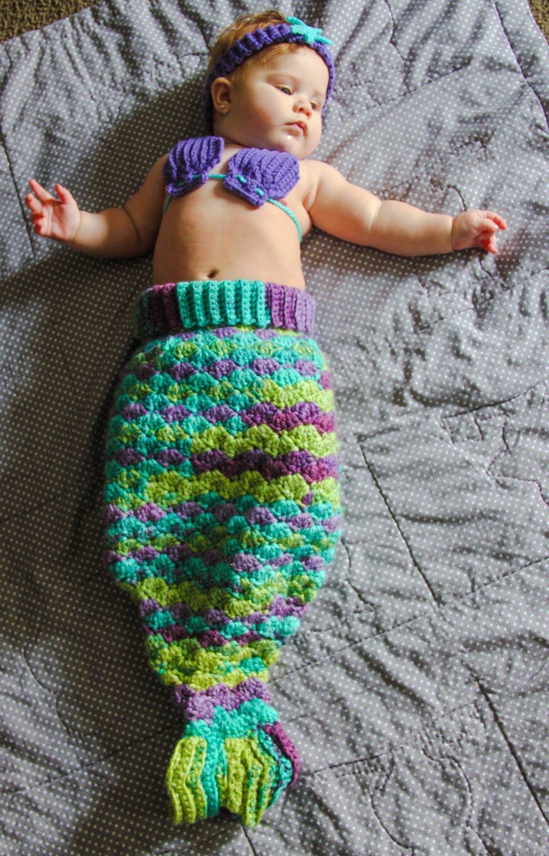 Baby Mermaid Sleep Sack image 2