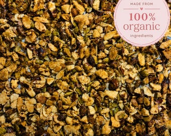 Homemade Small-Batch Trail mix Glow Mix Freshly Baked Gourmet for granola Breakfast or natural Snack Handcrafted