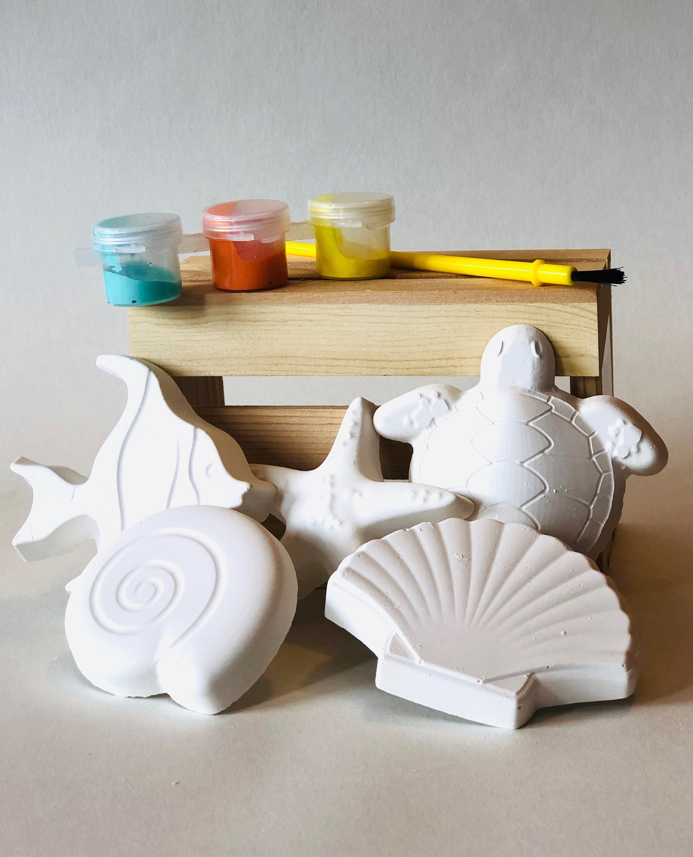 DIY Plaster Ceramic Painting Kit for Kids