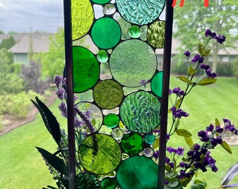 Stained Glass Garden / Plant Stake - Panel