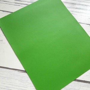 faux Leather Sheets Smooth Solid Colors fake leather to make earrings bows embroidery vinyl 19 colors available green orange yellow & more bright lime