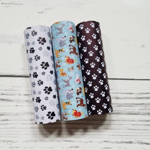 Leather Sheets Puppy Paws 7.5×11.5 faux leather Dog craft leather DIY Earring Making Supplies Bow Making leather Disney dogs paws dog