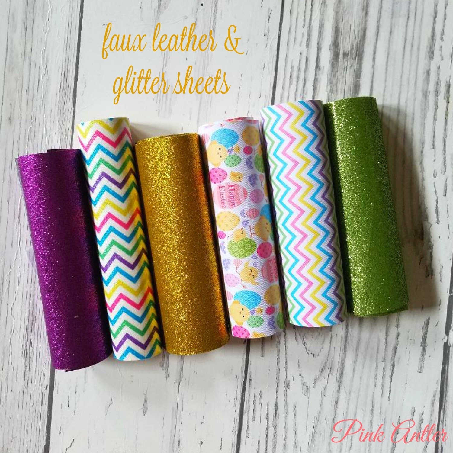 faux Leather Sheets EASTER leather material to make earrings Etsy