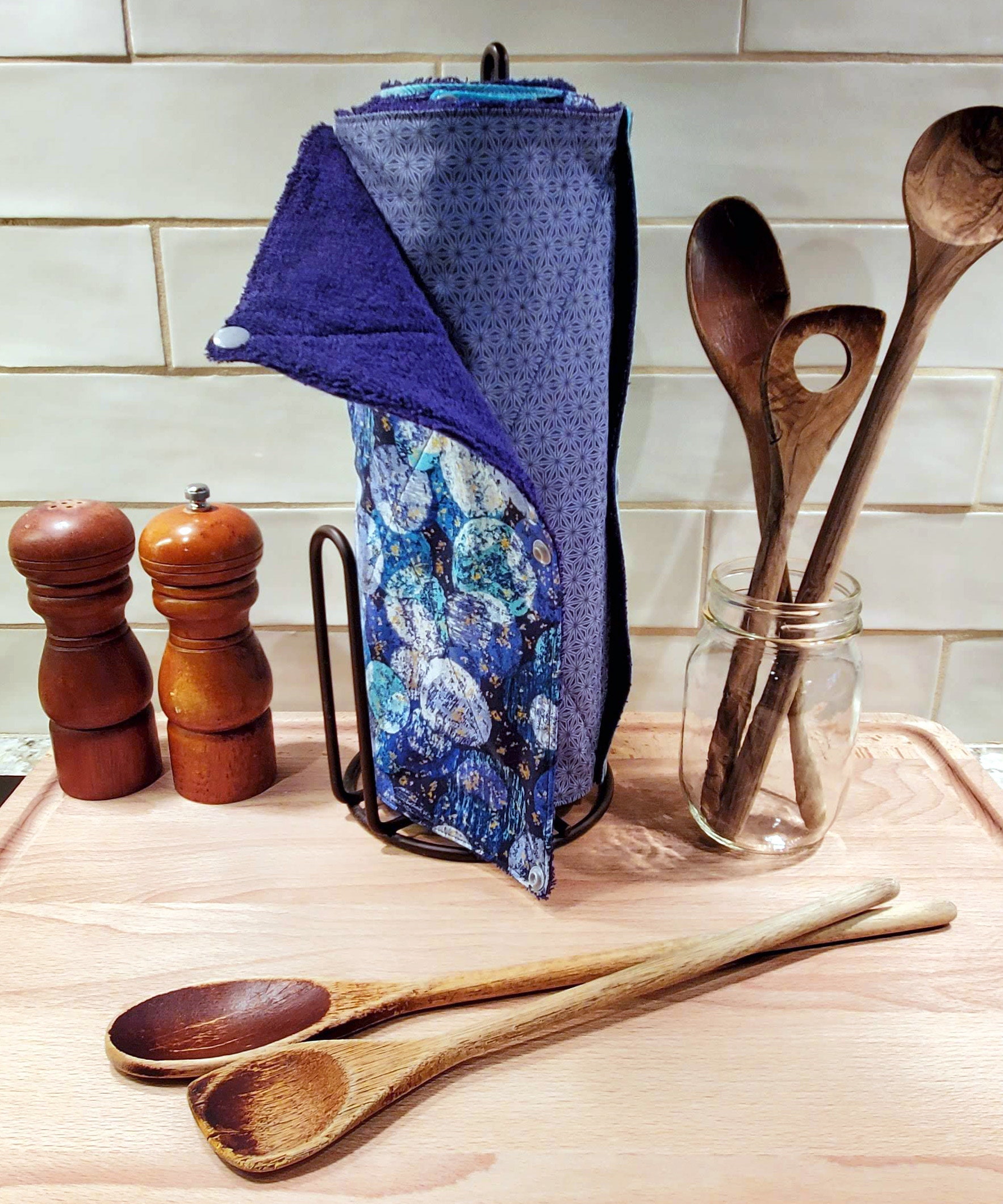 Unpaper towels, Unpaper towel roll, Reusable paper towel, Fabric paper