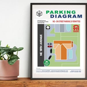 Evakuierungsdiagramm Parkdiagramm druckbare Feuerleiterplan Notfallabwehr Airbnb-Zeichen