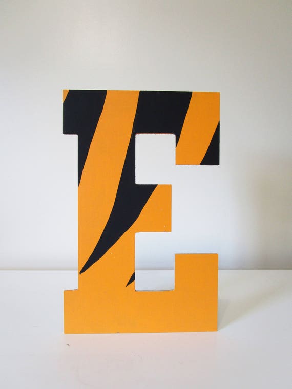 Bengals Football Wall Letters Football Letters Sports Letters Cincinnati Bengals Decor Man Cave Wall Decor Gifts For Him