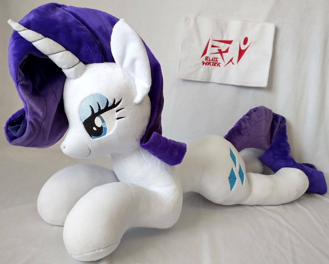 Rarity Custom 32in Cuddle, My Little Pony Plushie [made on Order] - Etsy