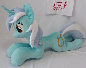 Lyra Heartstrings Custom 30in Cuddle, My Little Pony Plushie [made to order]