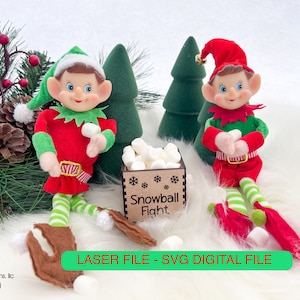 Plush elf on hot sale the shelf clothes