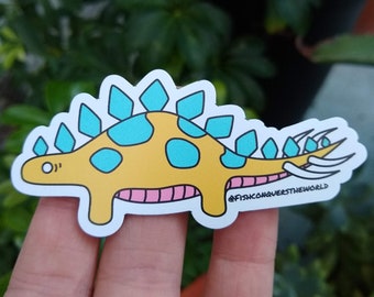 Stegosaurus | Vinyl Sticker