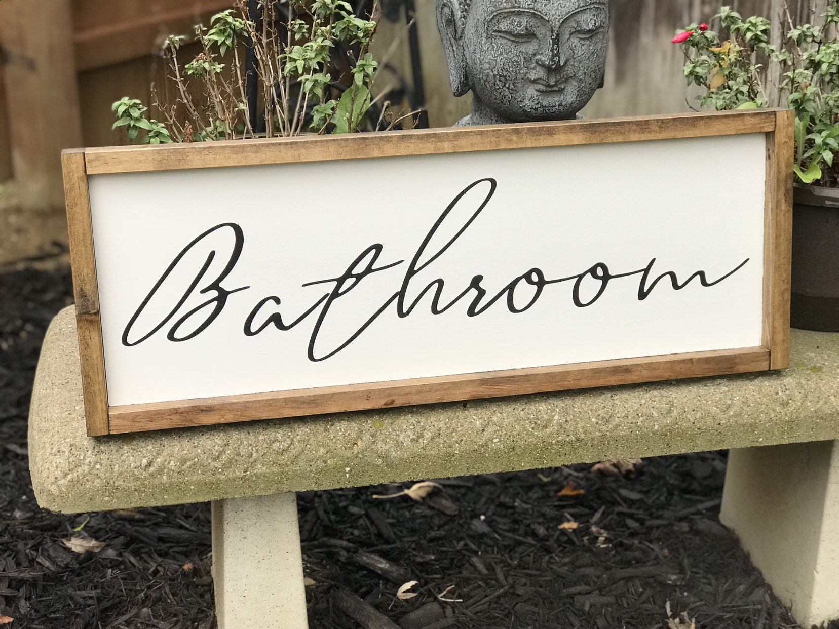 Bathroom Wall Decor Bathroom Sign Bathroom Decor Bathroom Etsy