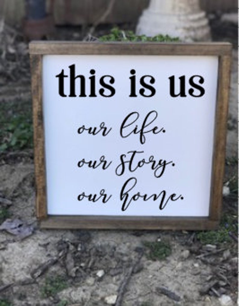 This is Us This is Us Sign This is Us Family Sign This is | Etsy