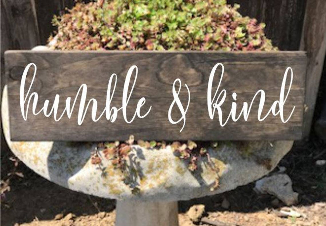 Bee Humble And Kind Metal Sign – Colhouse Designs Wholesale