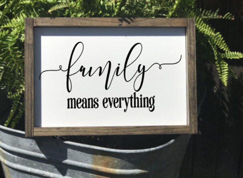 Family Sign Family Wood Sign Family Sign Home Decor Family Etsy