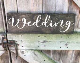 Wedding Sign, Wedding, Wood Wedding Sign, Wood Sign, Wooden Sign, Wedding Wood Sign, Wedding Wooden Sign