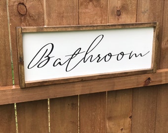 Bathroom Wall Decor, Bathroom Sign, Bathroom Decor, Bathroom Wall Art, Bathroom Sign, Wood Bathroom Sign, Wood Sign, Sign, Bathroom, Decor