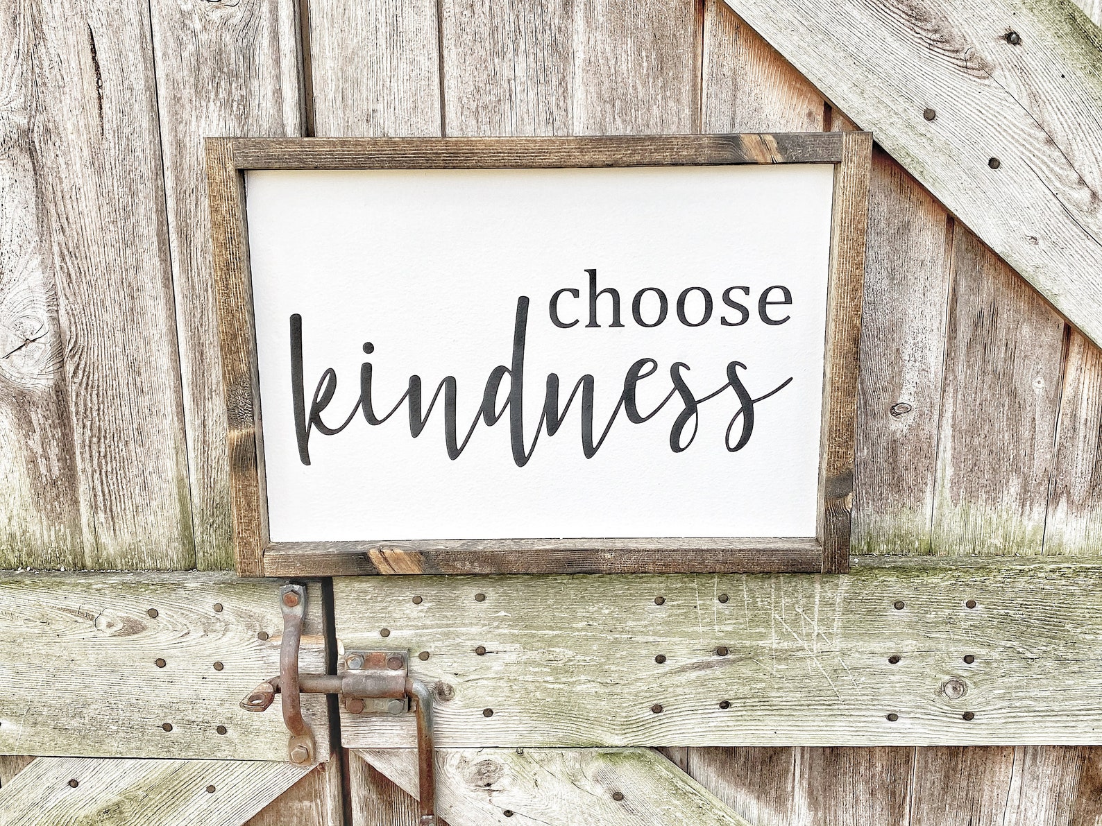 Choose Kindness Choose Kindness Sign Kindness Kindness Etsy