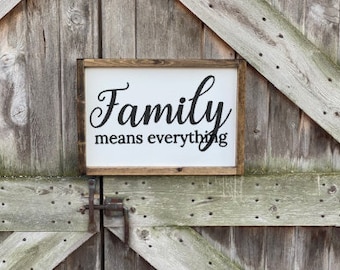 Family Sign, Family Wood Sign, Family Sign Home Decor, Family Sign Wood, Wood Sign, Family Decor, Wood Family Sign Decor, Wooden Sign, Sign