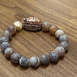Handmade Scarab Bracelet