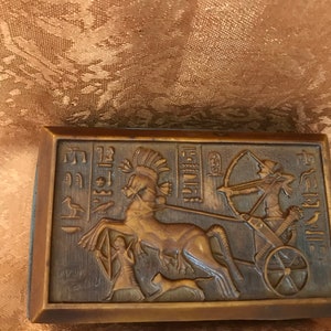Egyptian King Ramses Handmade Jewelry Box
