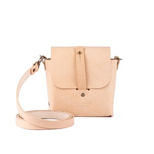 Mini Bag Leather, Bolso cuero hombre, Pequeño Bolso Unisex, Bolso de Cuero Unisex, Crossbody leather Purse, Bandolera cuero hombre o mujer.