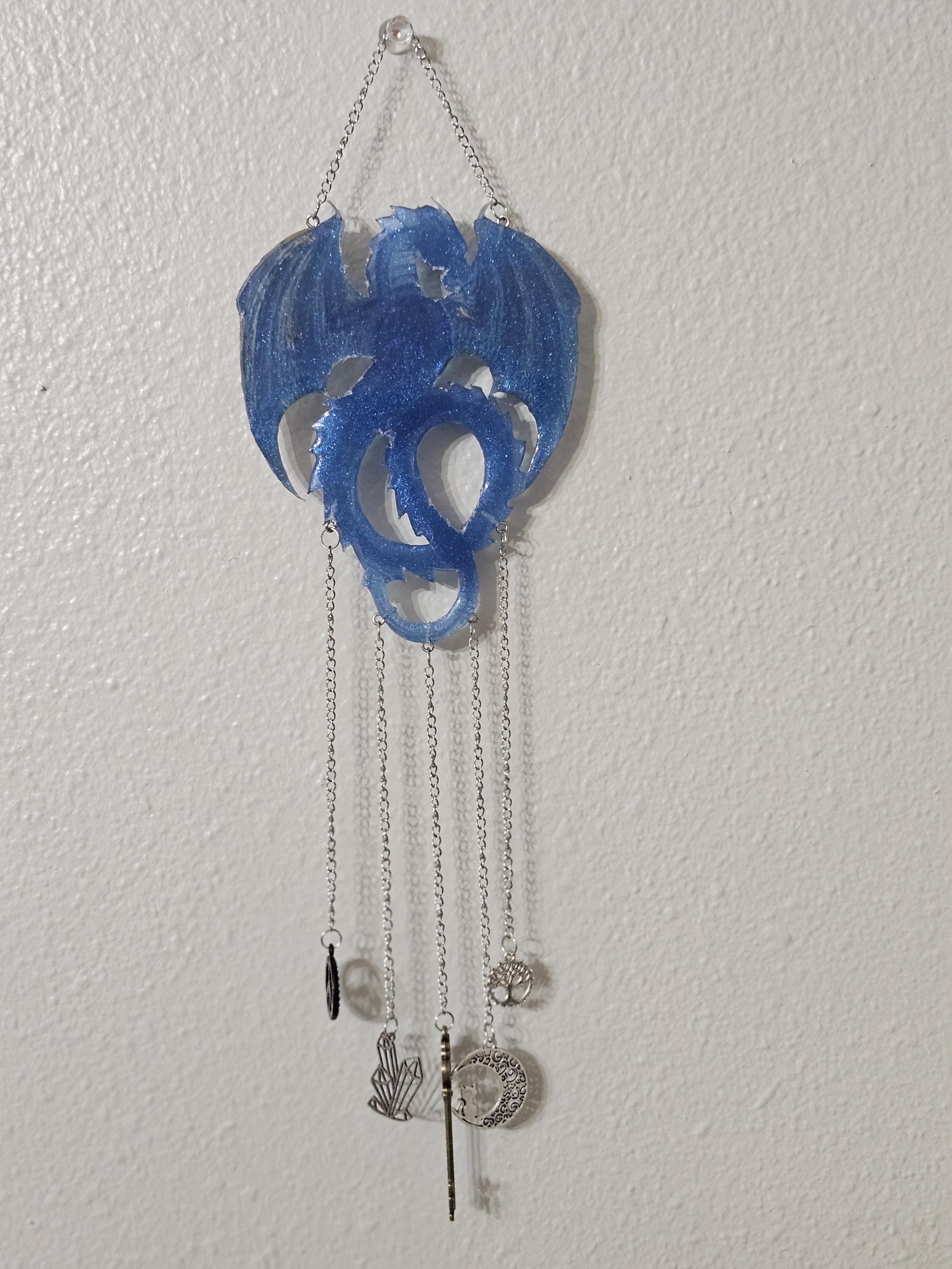 Whimsical Dragon Chime Wall Hanging - Thumbnail 2