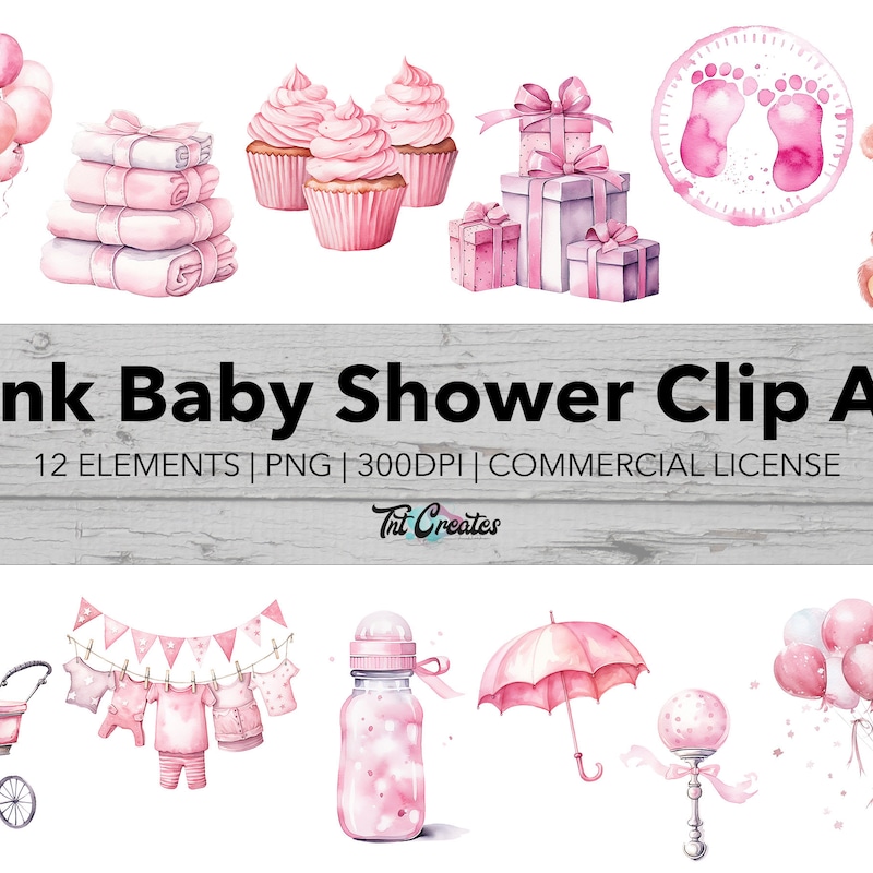 Baby Shower Clip Art - Etsy