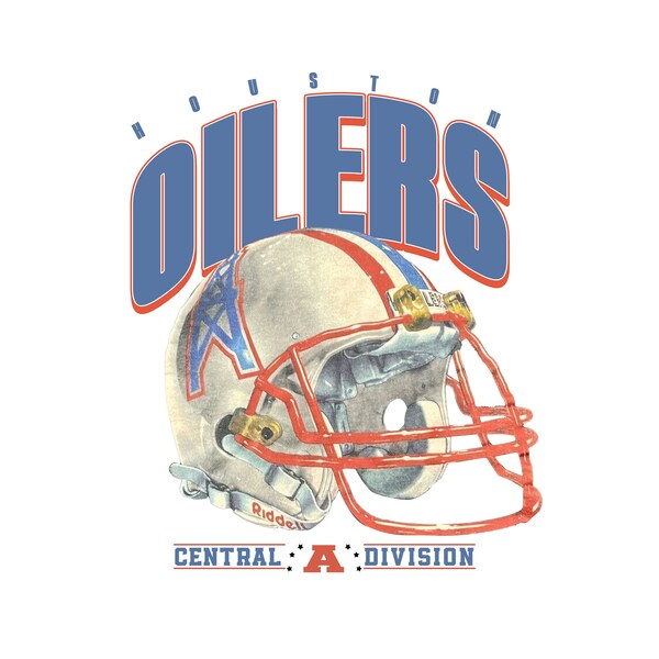 Houston Oilers Football png, Houston Oilers png, football png, and football fan gifts