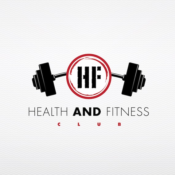 Health And Fitness Premade Customizable Logo For Your Gym Etsy