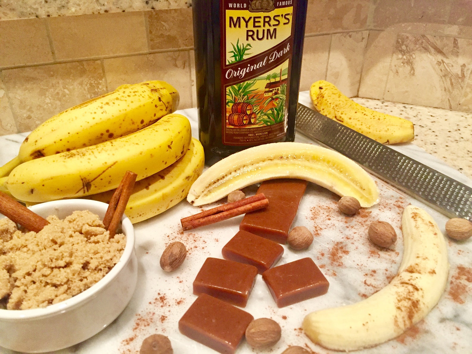 Bananas Foster Caramel Bar Bananas Foster Banana Caramel - Etsy