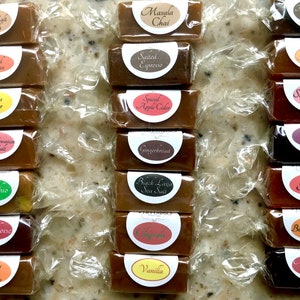 Caramel Sampler 4oz/6oz | Caramels | Variety Pack | Assorted Caramels | Candy Sampler | Gift