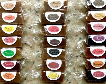 Caramel Sampler 4oz/6oz | Caramels | Variety Pack | Assorted Caramels | Candy Sampler | Gift