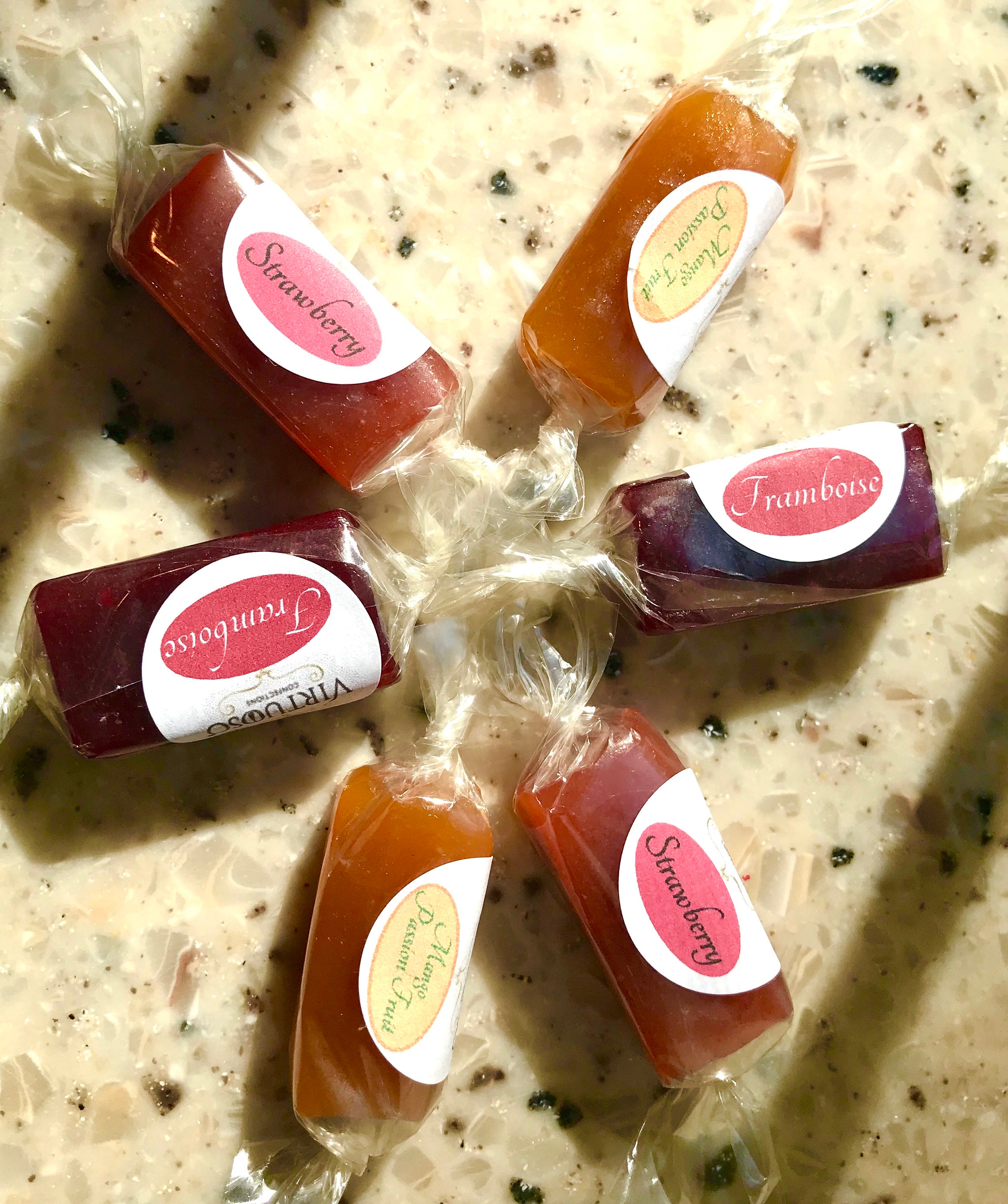 Raspberry Caramels: 4oz | Framboise Caramels | Gourmet Parisian ...