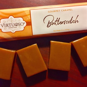 Butterscotch Caramel Bar | Butterscotch | Butterscotch Caramel | Gourmet Caramels | Gift