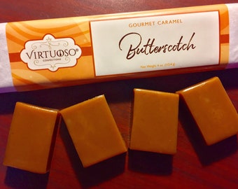 Butterscotch Caramel Bar | Butterscotch | Butterscotch Caramel | Gourmet Caramels | Gift