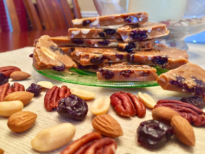 Texas Trail Mix Toffee 4oz/8oz  English Toffee  Trail Mix image 2