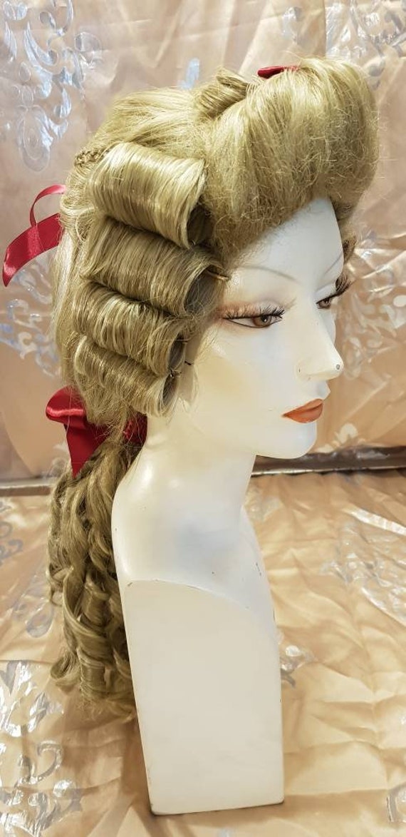Natural Ash Blonde Wig Long Tail Ferdinando Wig Etsy
