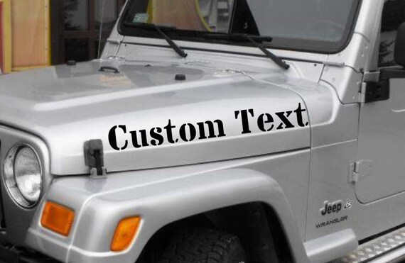 Jeep TJ JK CJ YJ Wrangler Rubicon 2x Wrangler Unlimited Decal Sticker