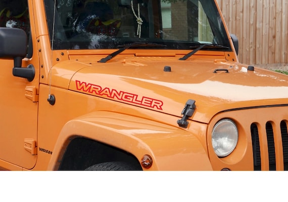 2 x 10/" Jeep Mountain Wrangler Decal set stickers fender TJ JK CJ YJ rubicon