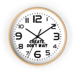 Create, Don&#39;t Wait Wall Clock