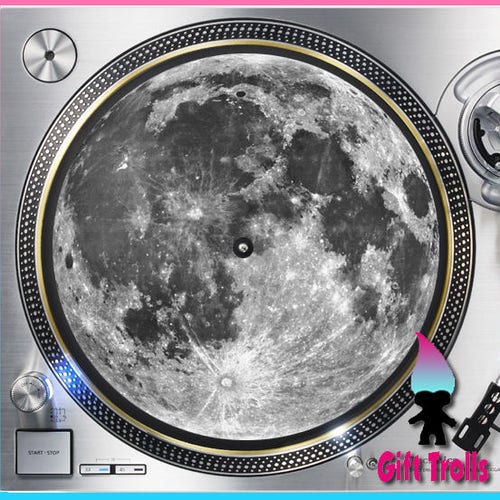 Red Room Pattern Turntable Slipmat 12 LP Record Etsy